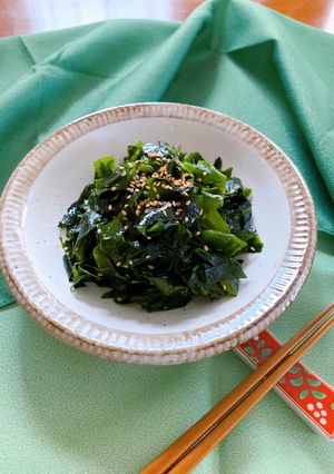 簡単・節約！わかめの旨塩炒め-レシピのメイン写真