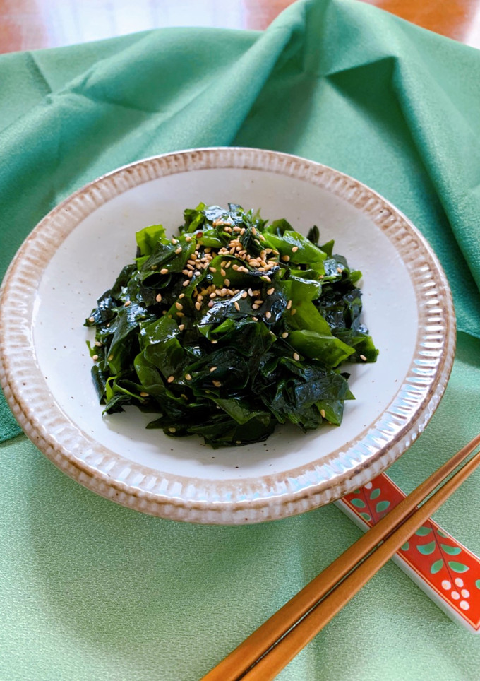 簡単・節約！わかめの旨塩炒め-レシピのメイン写真