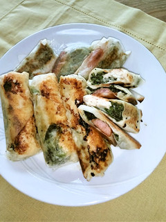 泉州きくなの焼き春巻き2種-レシピのメイン写真