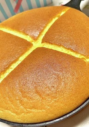 至って王道のカステラパンケーキ-レシピのメイン写真