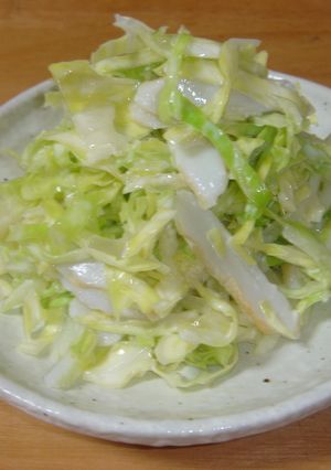 お酢をきかせたキャベツサラダ-レシピのメイン写真