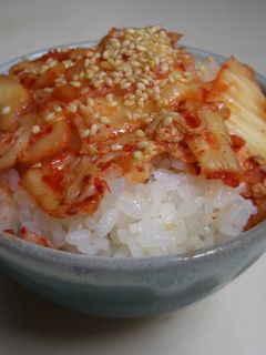 簡単キムチご飯☆キムチだけ~☆-レシピのメイン写真