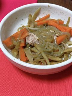 豚肉とごぼうのおかずきんぴら-レシピのメイン写真