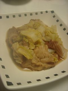 お麩と白菜の煮びたし-レシピのメイン写真