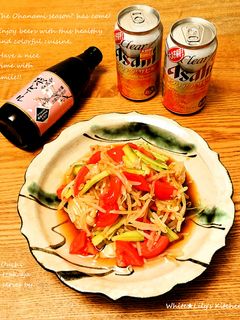 鶏ささみとトマトと胡瓜でさっぱりサラダ-レシピのメイン写真