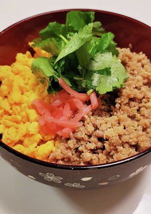 簡単そぼろ丼-レシピのメイン写真
