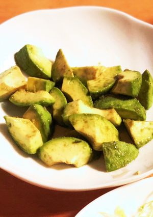 アボカドの昆布茶あえ-レシピのメイン写真