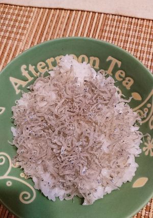 究極!ちりめんじゃこだけ!のご飯-レシピのメイン写真