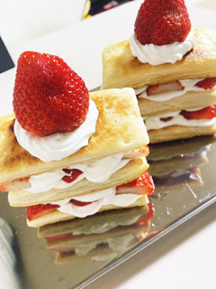 いちごのミルフィーユ-レシピのメイン写真