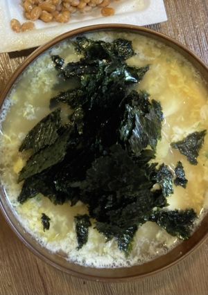 簡単！時短！海苔たっぷり豆腐スープ-レシピのメイン写真