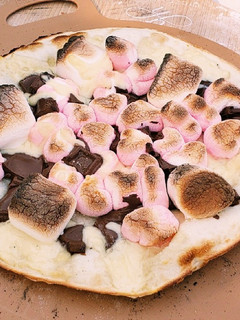 マシュマロピッツァ-レシピのメイン写真