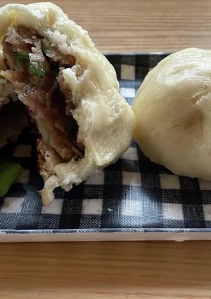 ネギ肉まん-レシピのメイン写真