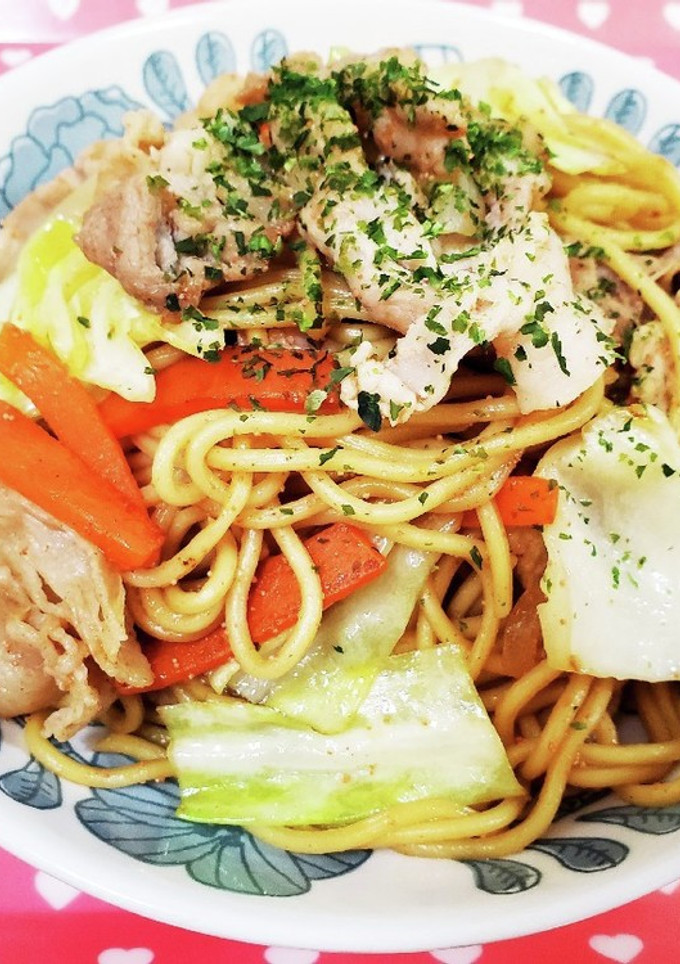 あかりで簡単♪明太焼きそば-レシピのメイン写真
