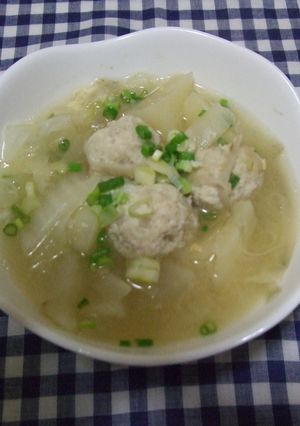 鶏団子じゃがスープ-レシピのメイン写真