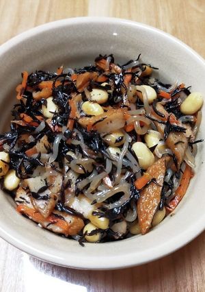 簡単！ほっこり優しい　ひじきの煮物-レシピのメイン写真