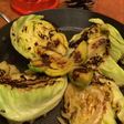 春野菜のキャベツで焼きキャベツ