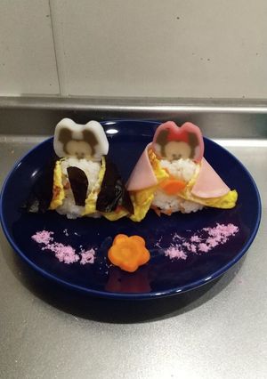 お内裏様とお雛様のちらし寿司-レシピのメイン写真