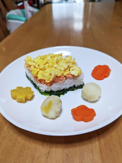 離乳食後期 簡単!ひな祭り-レシピのメイン写真