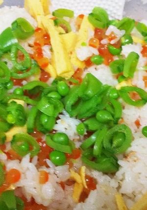 ほぼ、かに、チラシ寿司-レシピのメイン写真