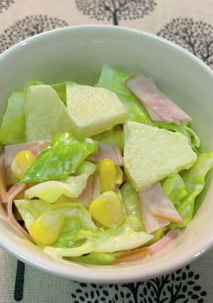 減塩❁ りんごサラダ-レシピのメイン写真