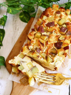 おからパウダーでさつまいもパウンドケーキ-レシピのメイン写真