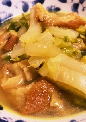 くるま麸と白菜のスープ カレー風味-レシピのメイン写真