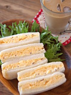 やさしい味のふわとろ卵サンド-レシピのメイン写真