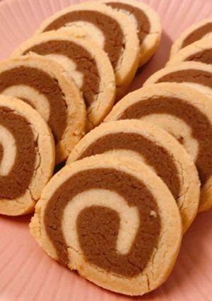 バター不要！材料4つ！ぐるぐるクッキー-レシピのメイン写真