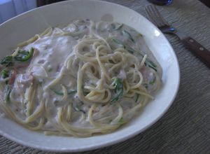 マッシュルームクリームパスタ-レシピのメイン写真