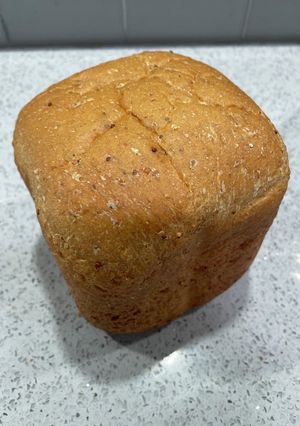 HBで全粒粉パン　ヘルシー-レシピのメイン写真