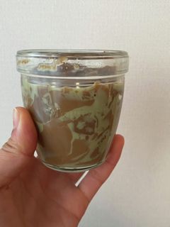 スプーンで食べる♫コーヒーゼリー抹茶ラテ-レシピのメイン写真