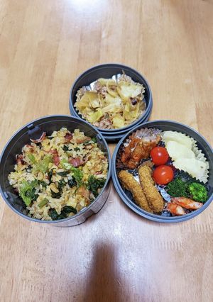 旦那の弁当07-レシピのメイン写真