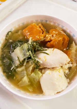 高タンパク☆ミルク味噌スープ-レシピのメイン写真