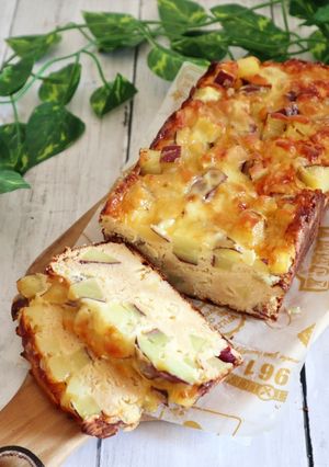 おから使用◎さつま芋チーズパウンドケーキ-レシピのメイン写真