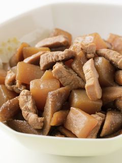 ゴボウととり肉の煮つけ-レシピのメイン写真