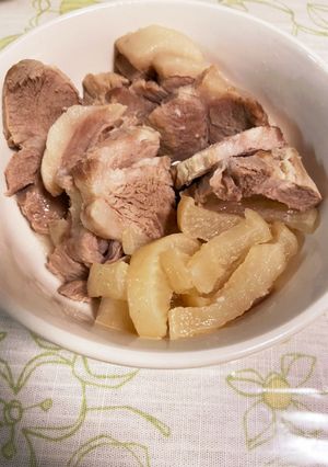 炊飯器で簡単☆塩チャーシュー、ポッサム風-レシピのメイン写真
