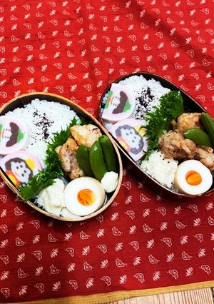 3/3 お雛祭りレモン唐揚げ弁当-レシピのメイン写真