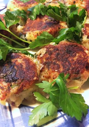 じゃがいも団子　あるもの入れてバター焼き-レシピのメイン写真