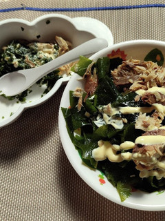 離乳食も♪サバ缶とわかめのサラダ-レシピのメイン写真