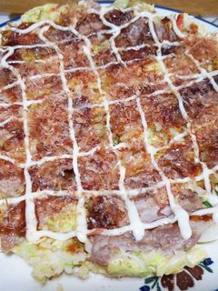 長ネギたっぷりお好み焼き-レシピのメイン写真