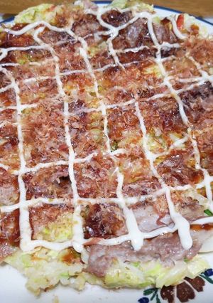 長ネギたっぷりお好み焼き-レシピのメイン写真
