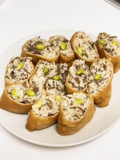 蕎麦の炊き込みご飯いなり-レシピのメイン写真