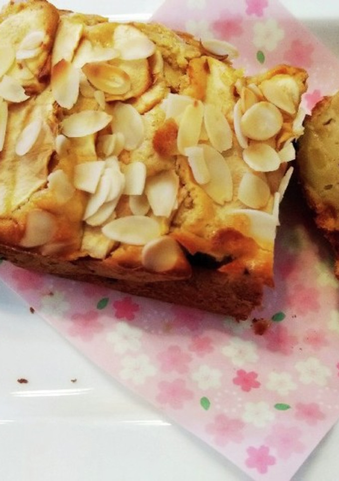 簡単！りんごとレーズンのしっとりケーキ-レシピのメイン写真