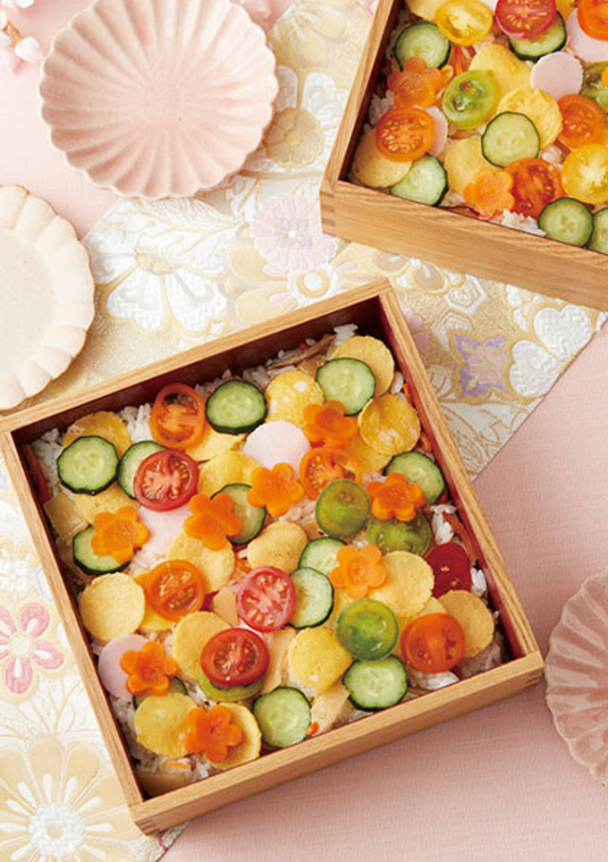水玉ちらし寿司-レシピのメイン写真
