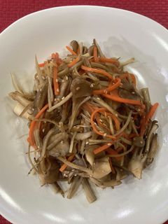 舞茸とごぼうの中華風きんぴら-レシピのメイン写真