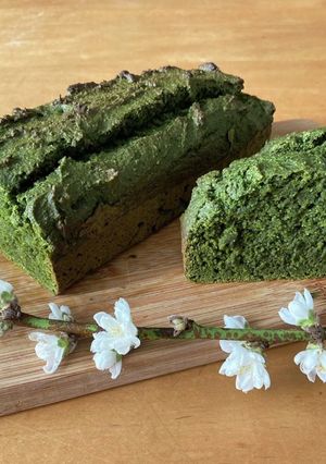 ヴィーガン☆ほうれん草と抹茶のケーキ-レシピのメイン写真