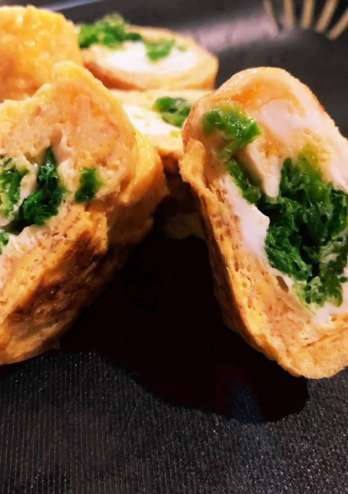 アオサ卵焼き-レシピのメイン写真