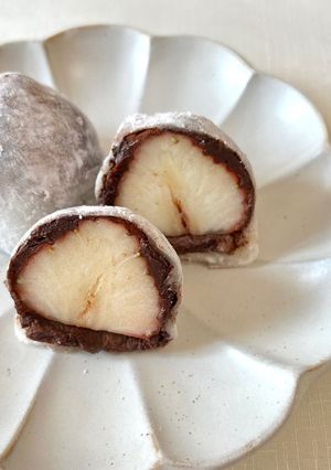 生チョコいちご大福♪-レシピのメイン写真
