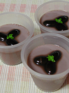 黒豆ミルク寒天-レシピのメイン写真