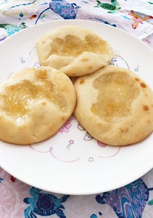 こねないりんごジャムパン-レシピのメイン写真